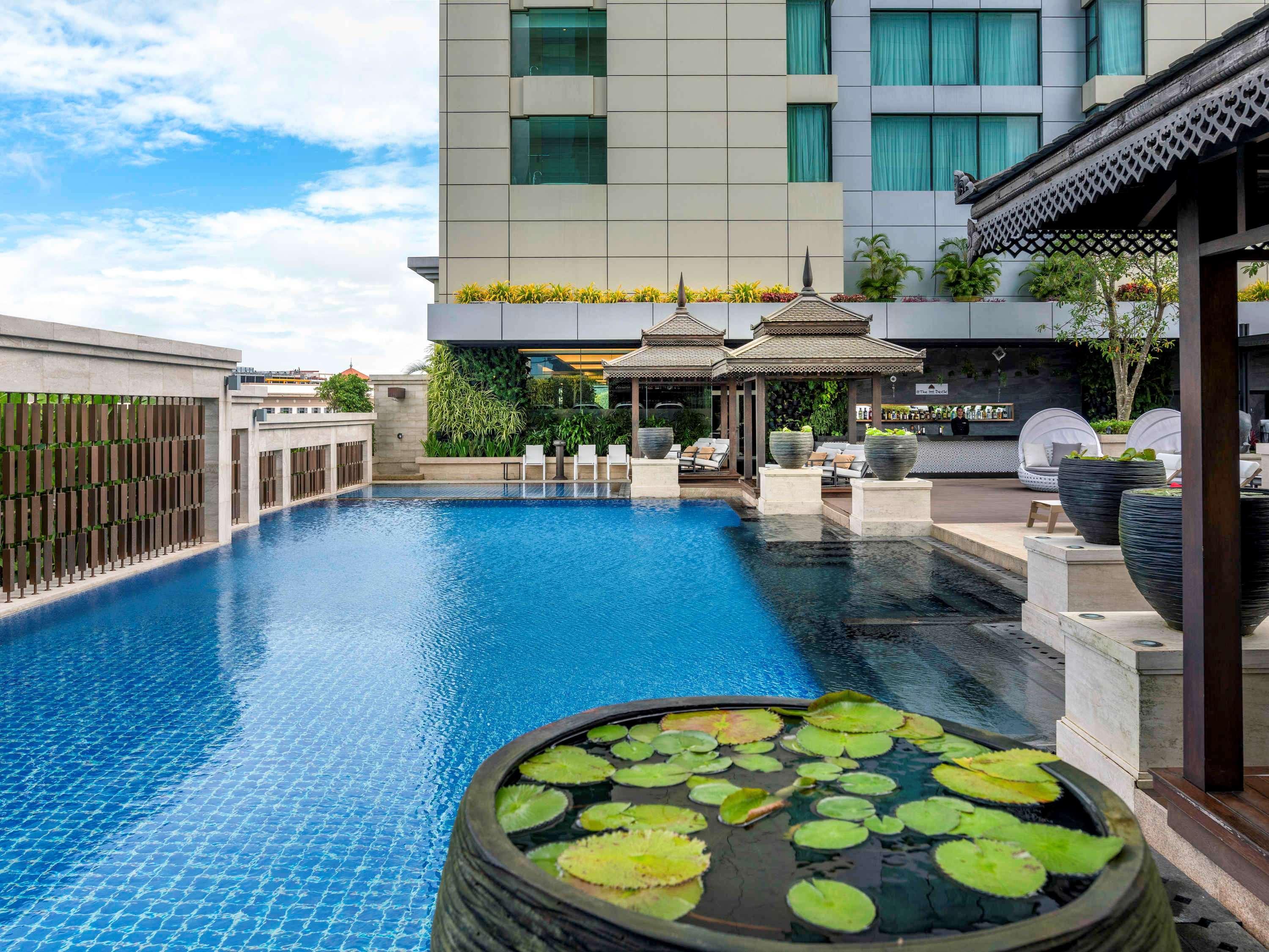 Pullman Yangon Centrepoint Hotell Eksteriør bilde